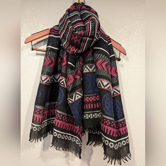 PASHMINA shawl scarf made in Nepal - Picture 1 of 4